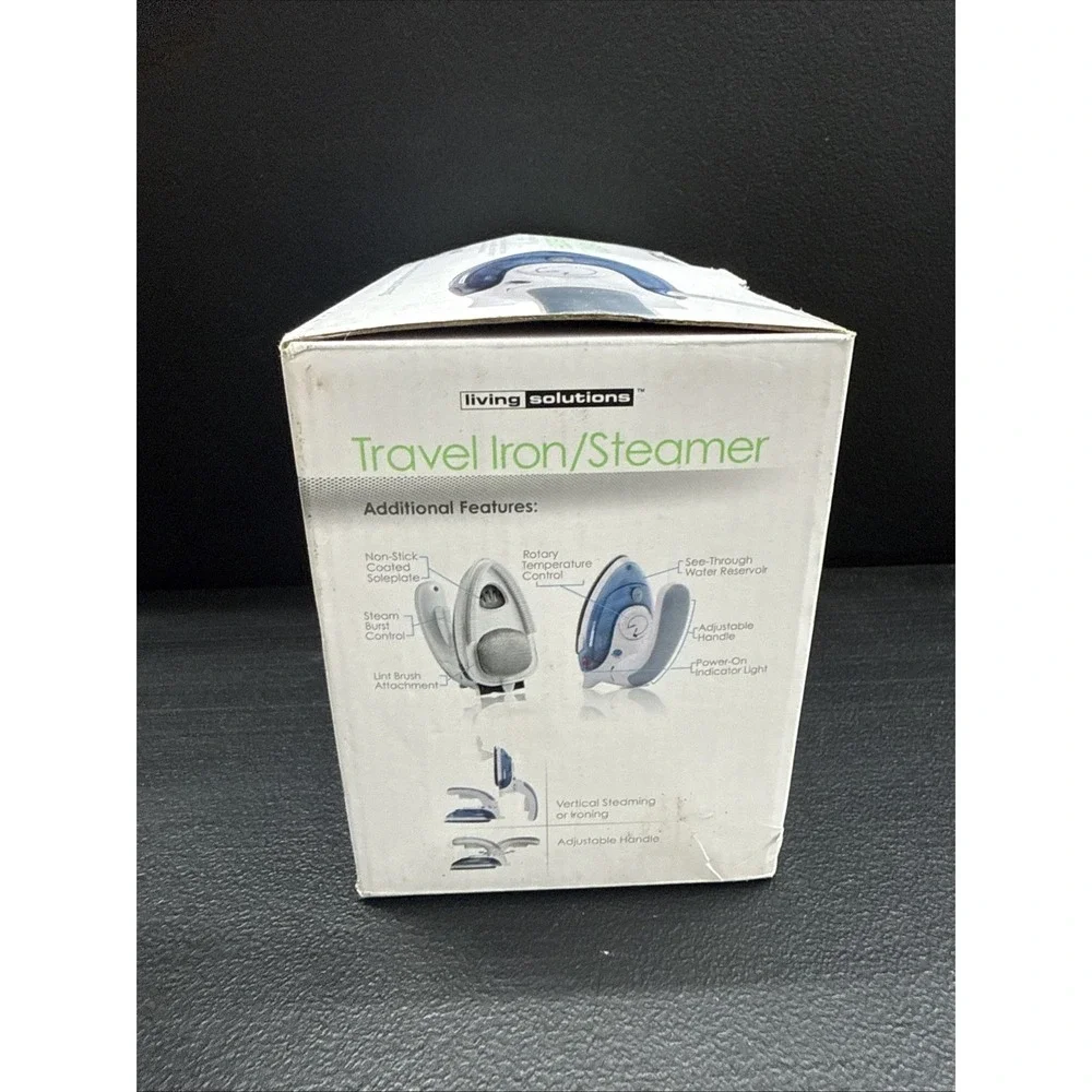 LIVING SOLUTIONS travel iron